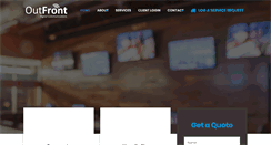 Desktop Screenshot of outfrontdigital.com